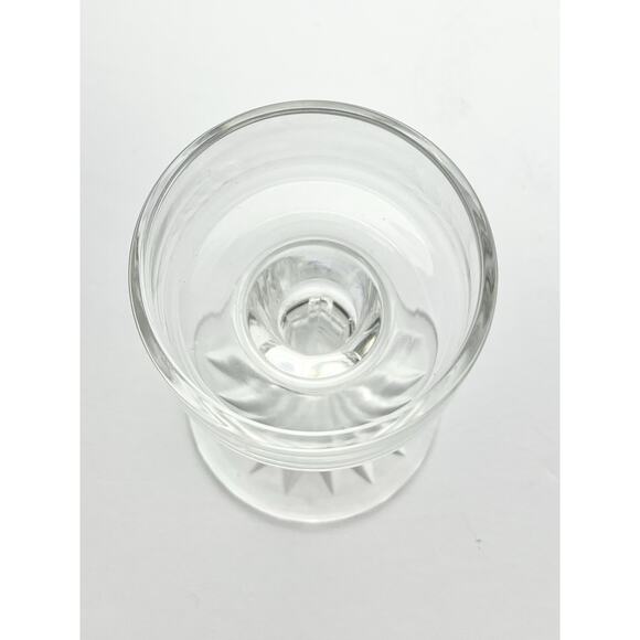 Atlantis Crystal, 2-Piece Candle Holder & Hurricane Shade 10” Signed - Picture 6 of 7